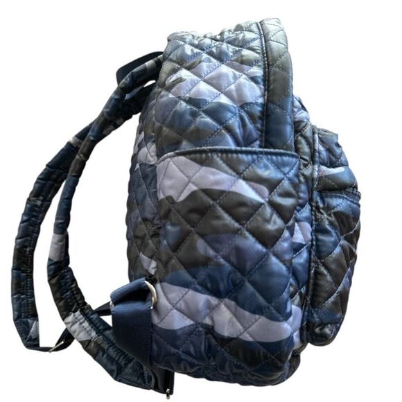 OLIVER THOMAS Bag Women\'s Quilted Mini Backpack Blue Camo main image 9